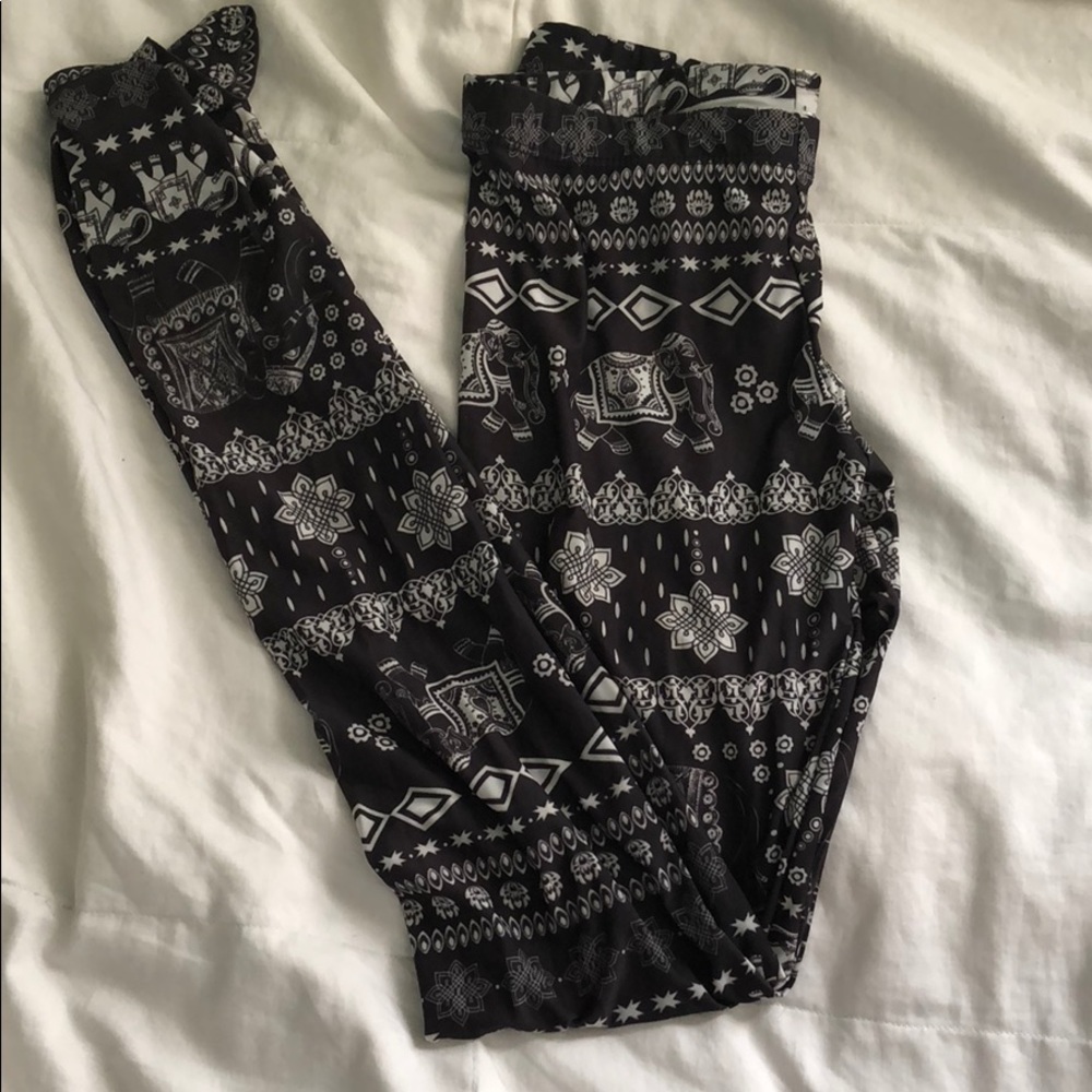 Printed leggings